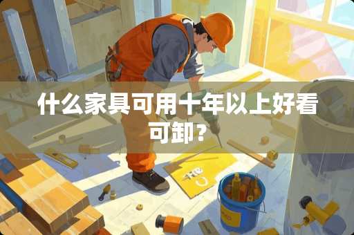 什么家具可用十年以上好看可卸？