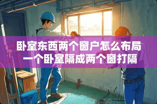 卧室东西两个窗户怎么布局 一个卧室隔成两个窗打隔断，怎么隔好
