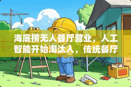 海底捞无人餐厅营业，人工智能开始淘汰人，传统餐厅无人化是冒险还是软肋？