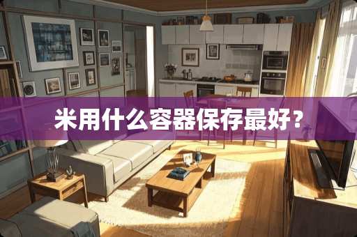 米用什么容器保存最好？