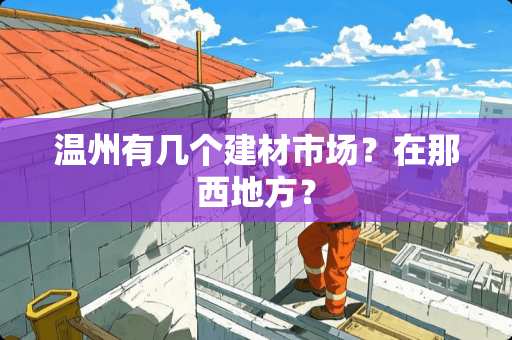 温州有几个建材市场？在那西地方？
