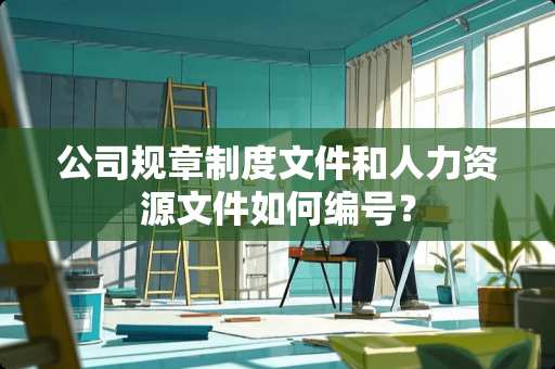 公司规章制度文件和人力资源文件如何编号？