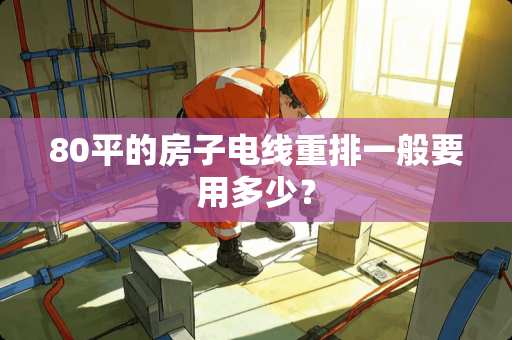 80平的房子电线重排一般要用多少？