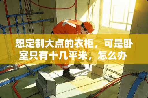 想定制大点的衣柜，可是卧室只有十几平米，怎么办 卧室太小，打柜子可以省空间吗？怎么设计房间会显大