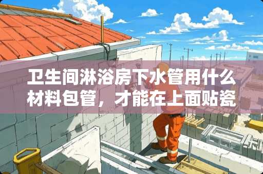 卫生间淋浴房下水管用什么材料包管，才能在上面贴瓷砖