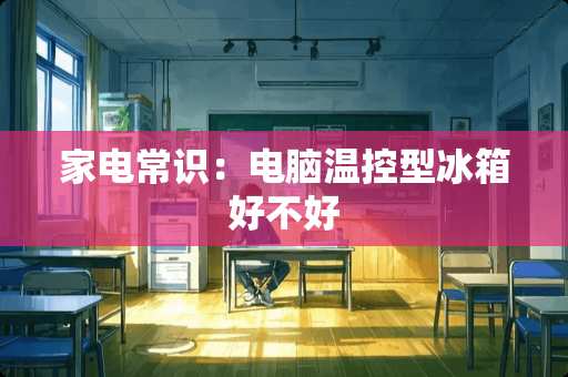 家电常识：电脑温控型冰箱好不好