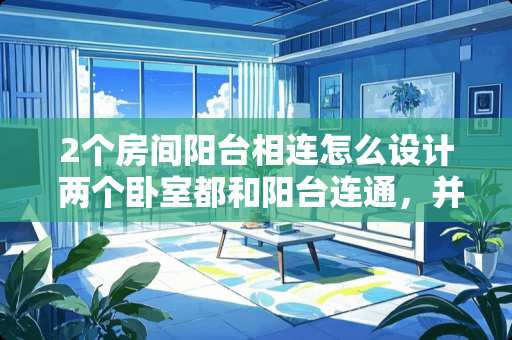 2个房间阳台相连怎么设计 两个卧室都和阳台连通，并且两个卧室的阳台也是连通着的，现在想把两个阳台隔开，请问用干什么材料比较好