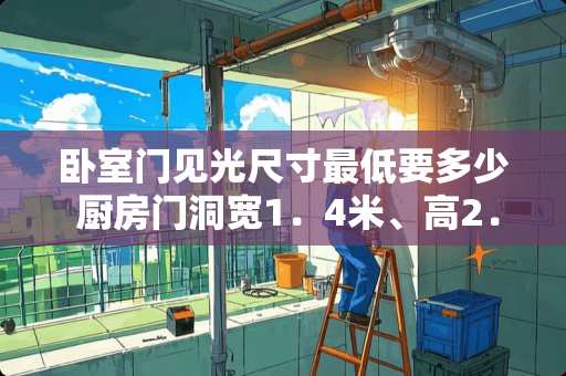 卧室门见光尺寸最低要多少 厨房门洞宽1．4米、高2．2米装什么门合适