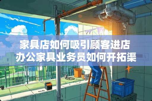 家具店如何吸引顾客进店 办公家具业务员如何开拓渠道