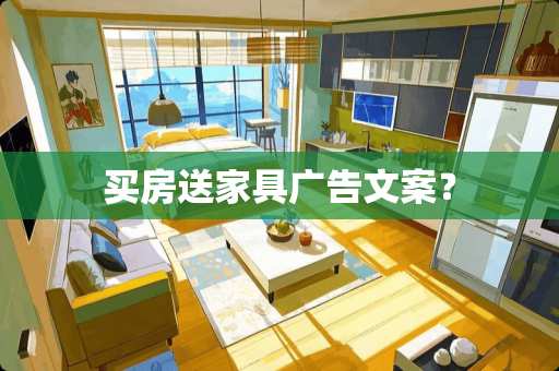 买房送家具广告文案？