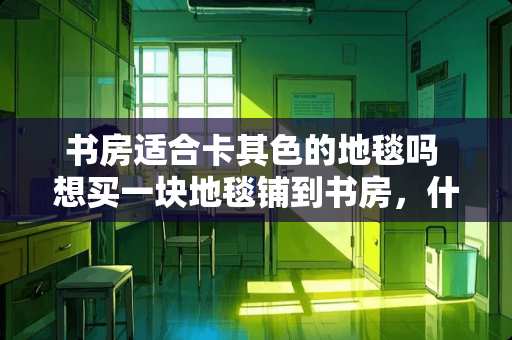 书房适合卡其色的地毯吗 想买一块地毯铺到书房，什么样的合适