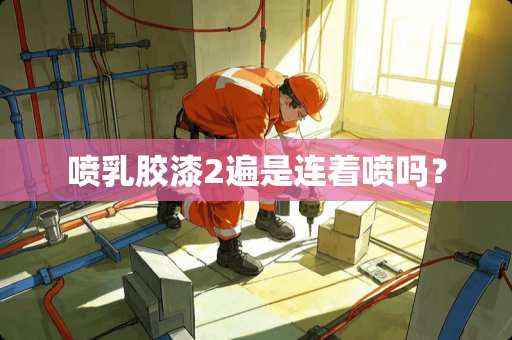 喷*胶漆2遍是连着喷吗？