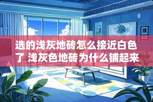 选的浅灰地砖怎么接近白色了 浅灰色地砖为什么铺起来泛白