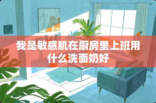 我是敏感肌在厨房里上班用什么洗面奶好