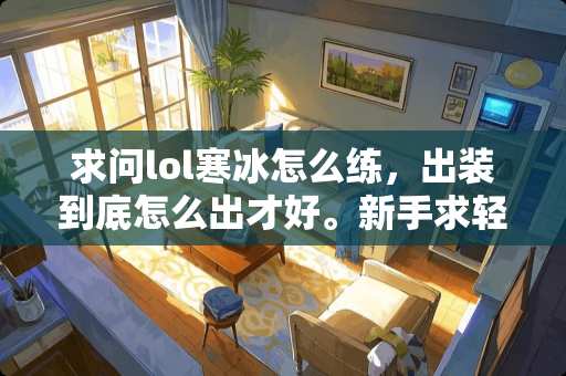 求问lol寒冰怎么练，出装到底怎么出才好。新手求轻喷。详细点，跪着谢