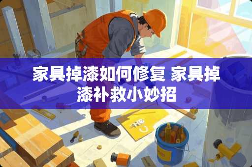 家具掉漆如何修复 家具掉漆补救小妙招