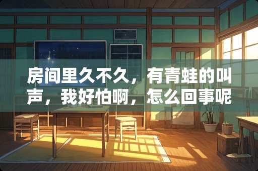 房间里久不久，有青蛙的叫声，我好怕啊，怎么回事呢？