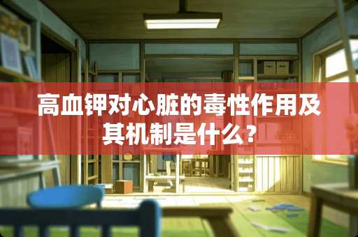 高血钾对心脏的毒性作用及其机制是什么？