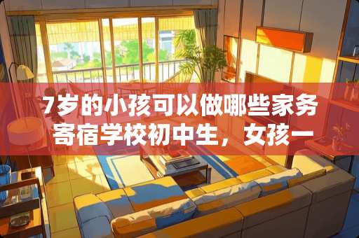 7岁的小孩可以做哪些家务 寄宿学校初中生，女孩一个礼拜给多少钱合适，10块多不