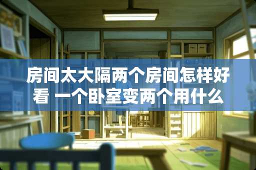 房间太大隔两个房间怎样好看 一个卧室变两个用什么来隔开