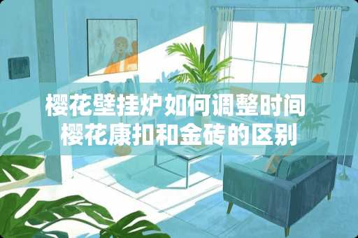 樱花壁挂炉如何调整时间 樱花康扣和金砖的区别