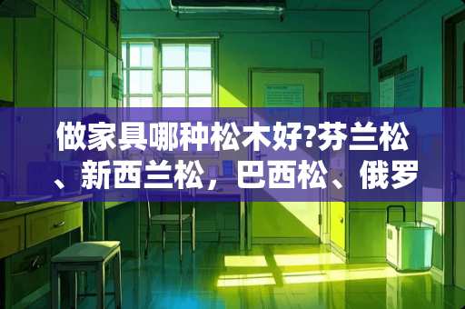 做家具哪种松木好?芬兰松、新西兰松，巴西松、俄罗斯樟子松、丹麦松各自的优缺点是什么?谢谢 做衣橱用泡桐木好还是松木好
