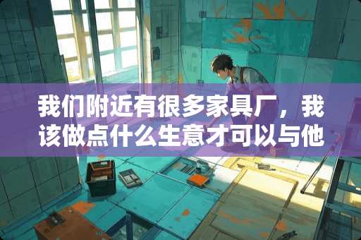 我们附近有很多家具厂，我该做点什么生意才可以与他们有合作？