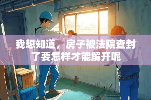 我想知道，房子被法院查封了要怎样才能解开呢