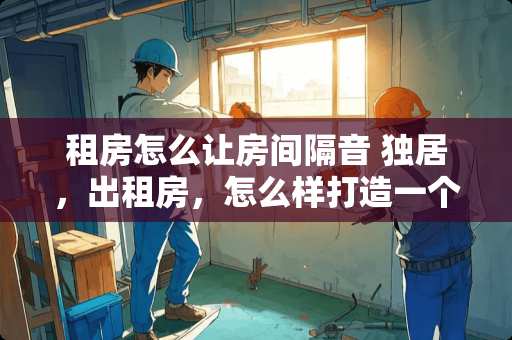 租房怎么让房间隔音 独居，出租房，怎么样打造一个温馨的家