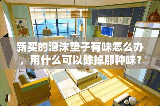 新买的泡沫垫子有味怎么办，用什么可以除掉那种味？