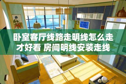 卧室客厅线路走明线怎么走才好看 房间明线安装走线方法