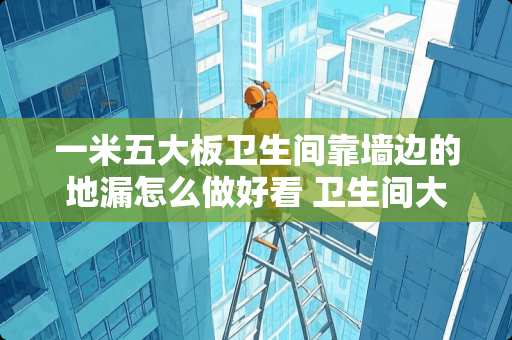 一米五大板卫生间靠墙边的地漏怎么做好看 卫生间大板地漏最新铺法