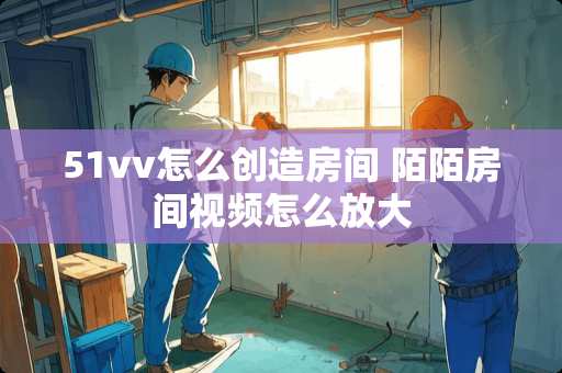 51vv怎么创造房间 陌陌房间视频怎么放大