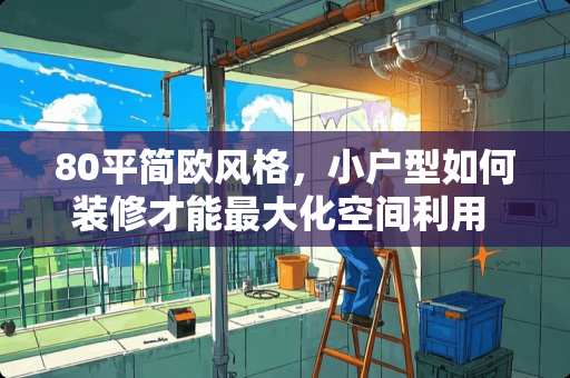 80平简欧风格，小户型如何装修才能最大化空间利用 自己家轻奢风格，软装怎么搭配