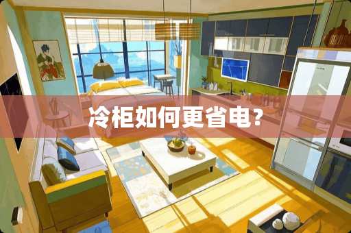 冷柜如何更省电？