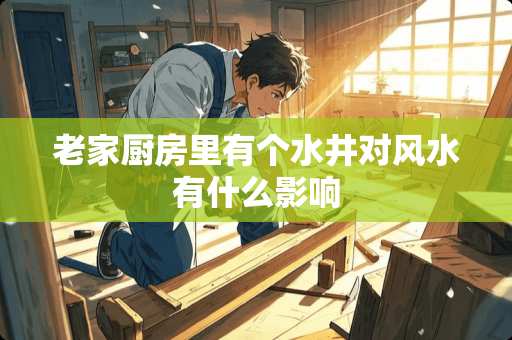 老家厨房里有个水井对风水有什么影响