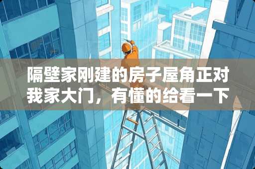 隔壁家刚建的房子屋角正对我家大门，有懂的给看一下 北方冬天，房子潮湿，墙角发霉，比较好的解决办法有哪些