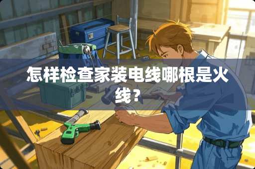 怎样检查家装电线哪根是火线？