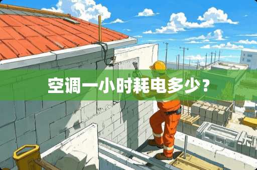 空调一小时耗电多少？