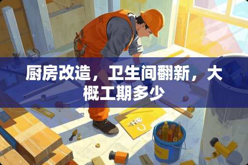厨房改造，卫生间翻新，大概工期多少