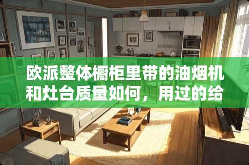 欧派整体橱柜里带的油烟机和灶台质量如何，用过的给个评价