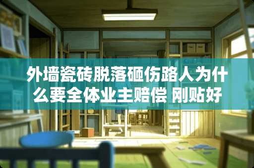 外墙瓷砖脱落砸伤路人为什么要全体业主赔偿 刚贴好的外墙瓷砖如何清洗