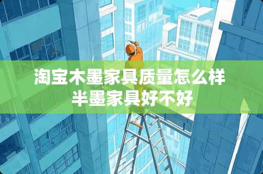 淘宝木墨家具质量怎么样 半墨家具好不好