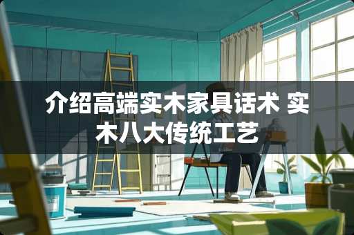 介绍高端实木家具话术 实木八大传统工艺