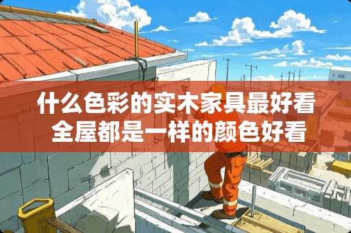 什么色彩的实木家具最好看 全屋都是一样的颜色好看吗