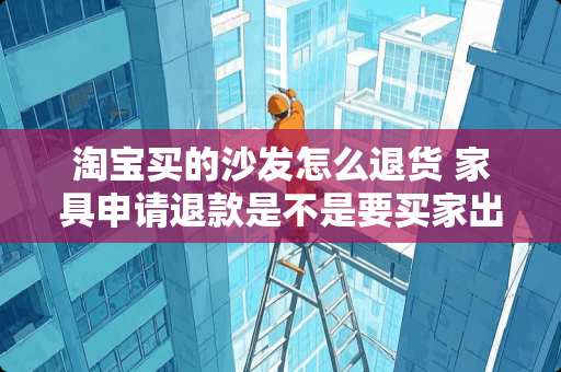 淘宝买的沙发怎么退货 家具申请退款是不是要买家出运费