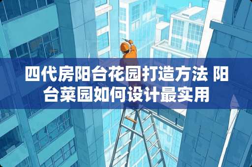 四代房阳台花园打造方法 阳台菜园如何设计最实用