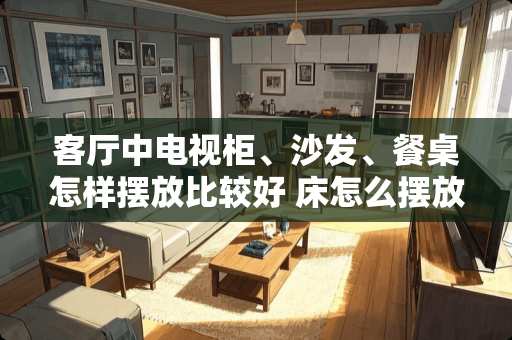 客厅中电视柜、沙发、餐桌怎样摆放比较好 床怎么摆放风水好南北通透的房子