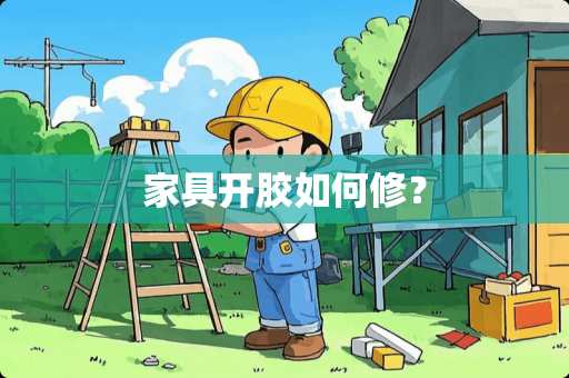 家具开胶如何修？