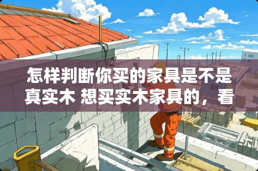 怎样判断你买的家具是不是真实木 想买实木家具的，看新闻上说有铁皮的，都不敢买了。怎么分辨全实木和铁皮实木啊